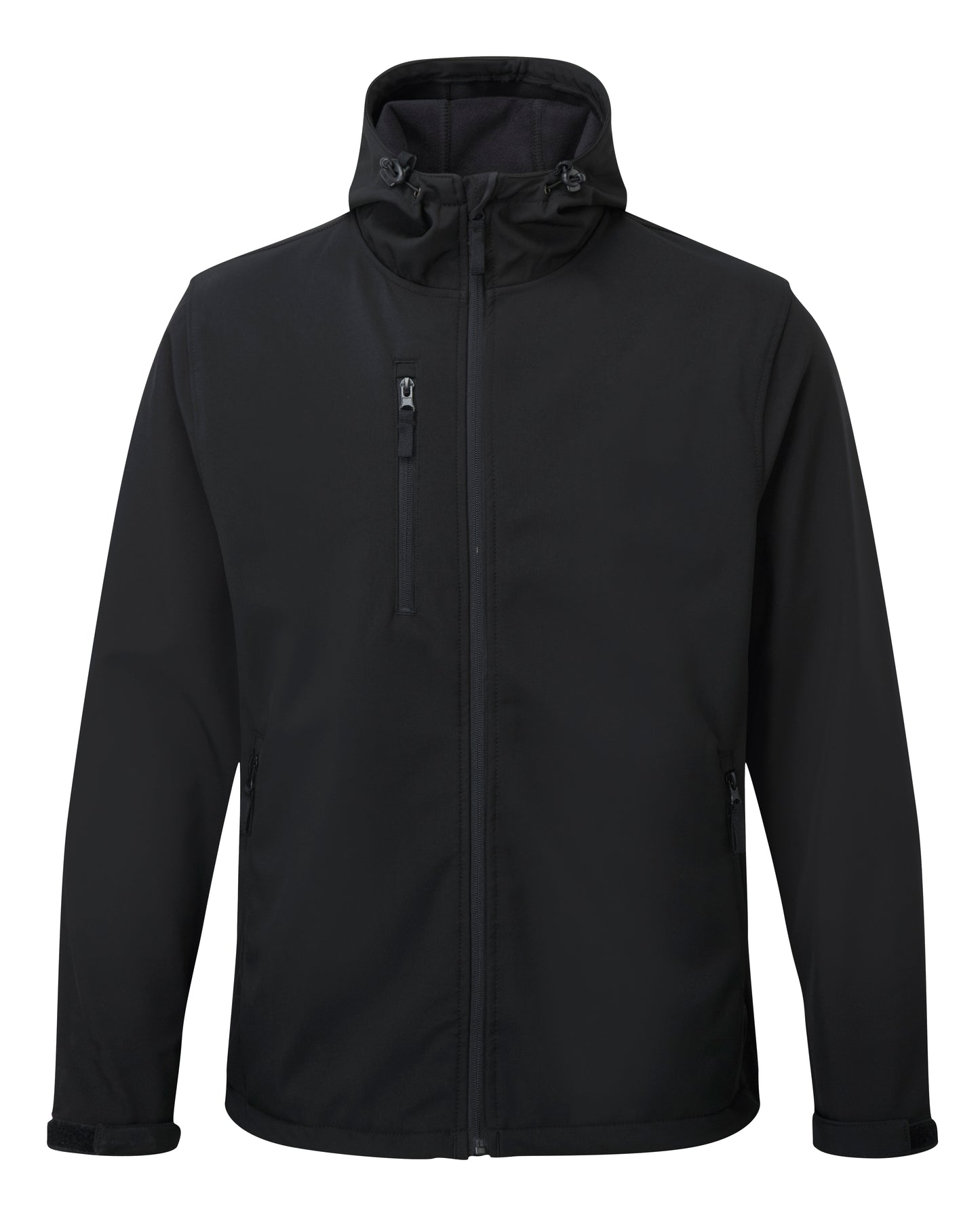 Fort Holkham Hooded Softshell Jacket - BLACK