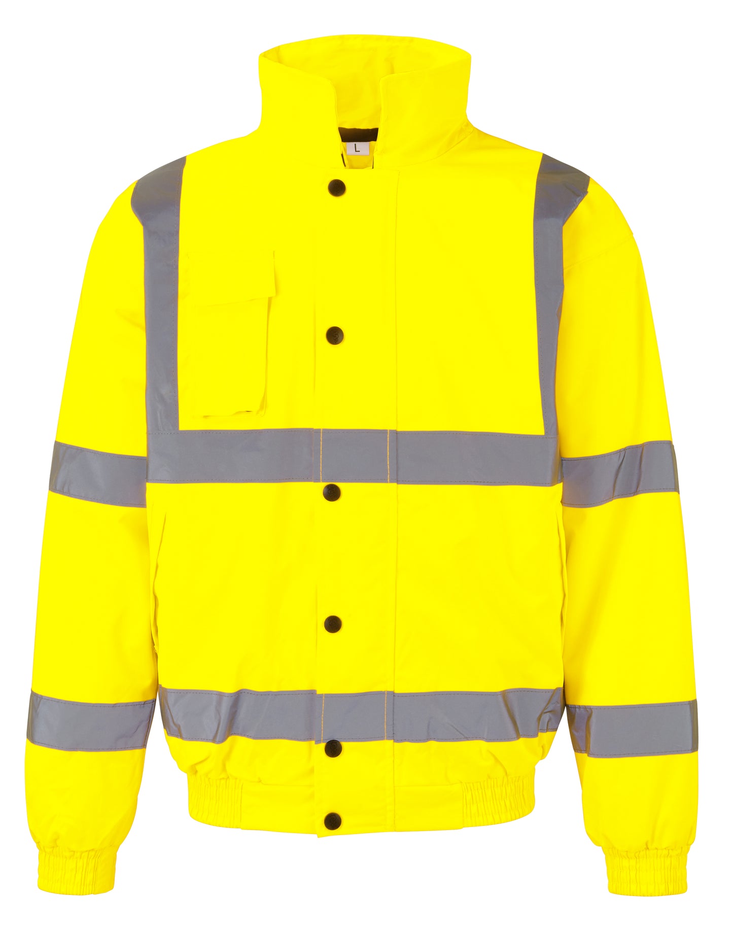 Hi Vis Bomber Jacket - YELLOW