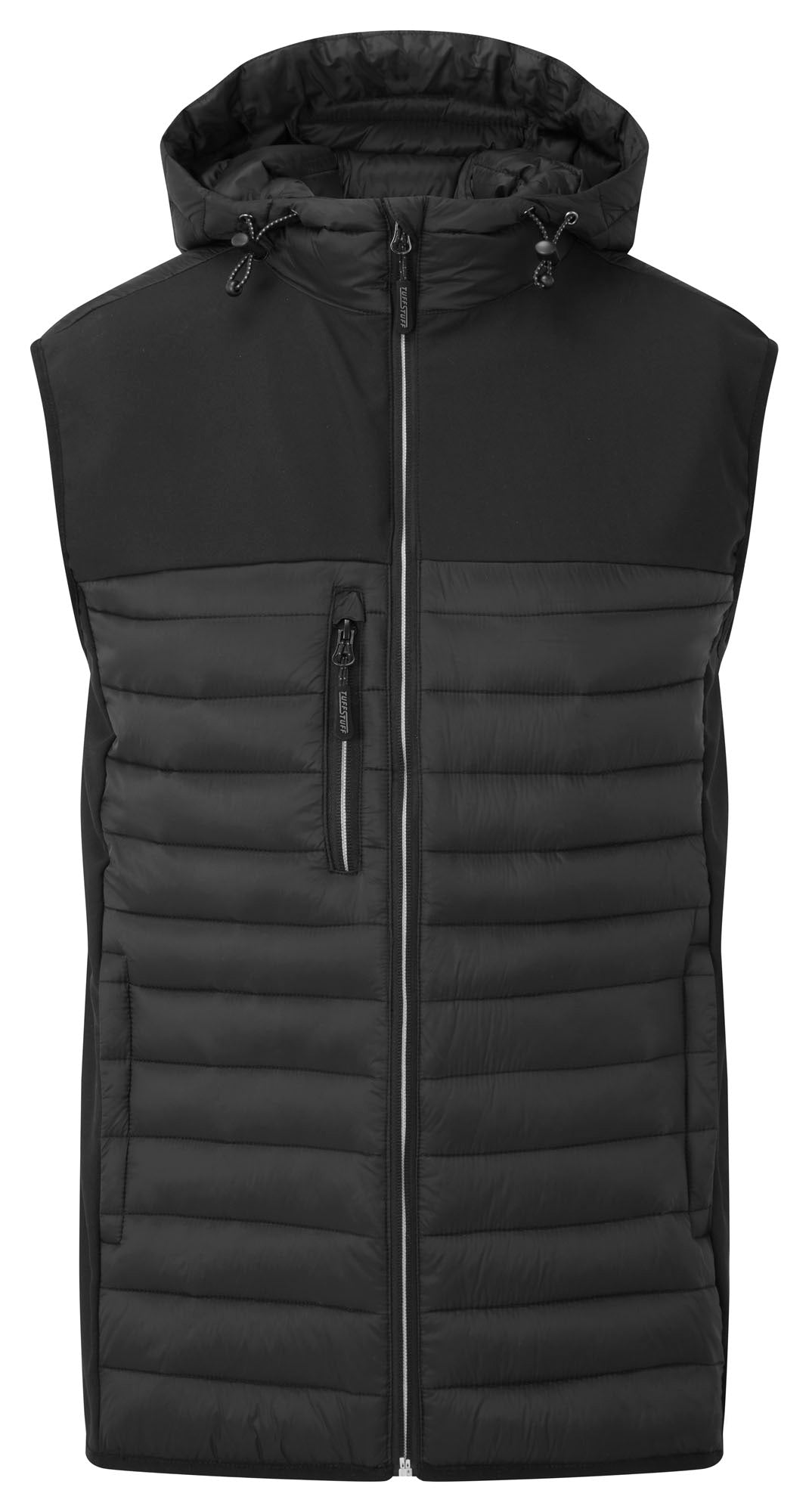 Tuffstuff Howden Hooded Bodywarmer - BLACK