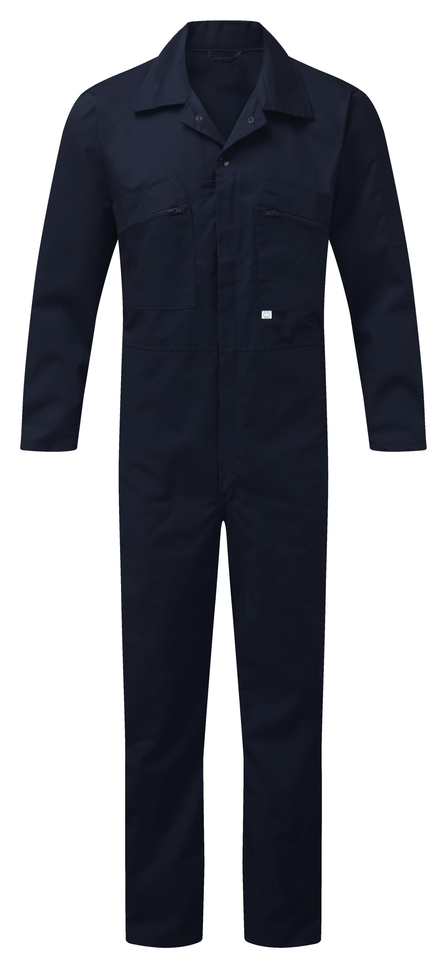 Fort Zip Front Coverall - NAVY BLUE