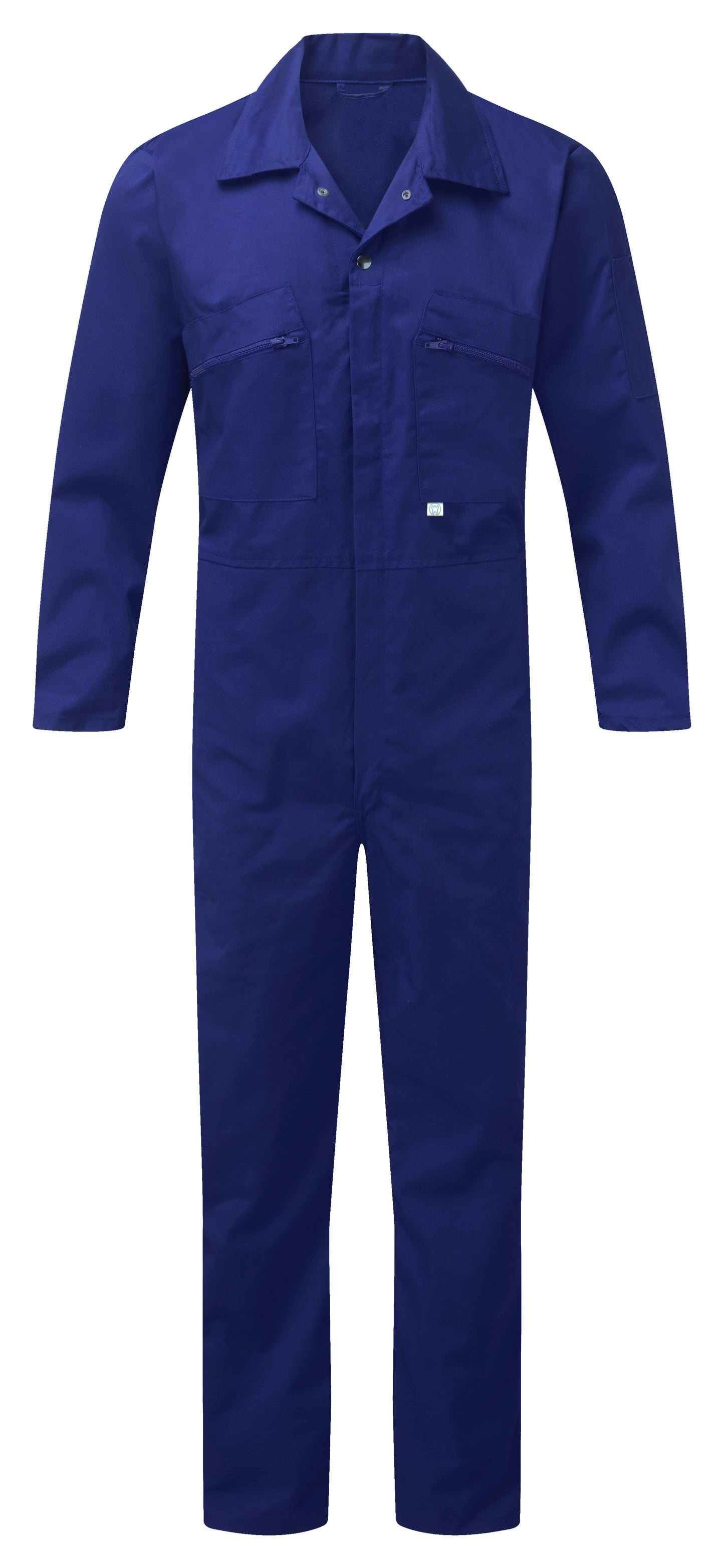 Fort Zip Front Coverall - ROYAL BLUE