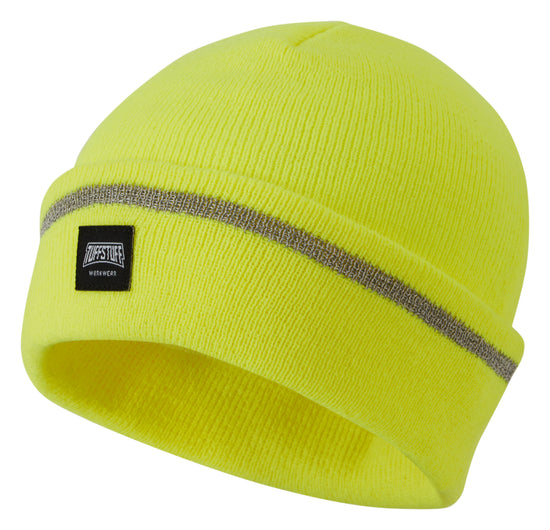 Tuffstuff Reflective Thinsulate Beanie - YELLOW