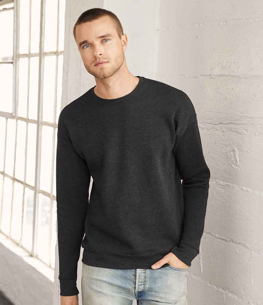 CV3945 Dark Grey Heather Model