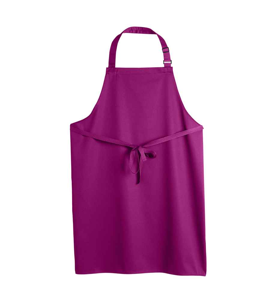 Dennys Polyester Bib Apron with Pocket