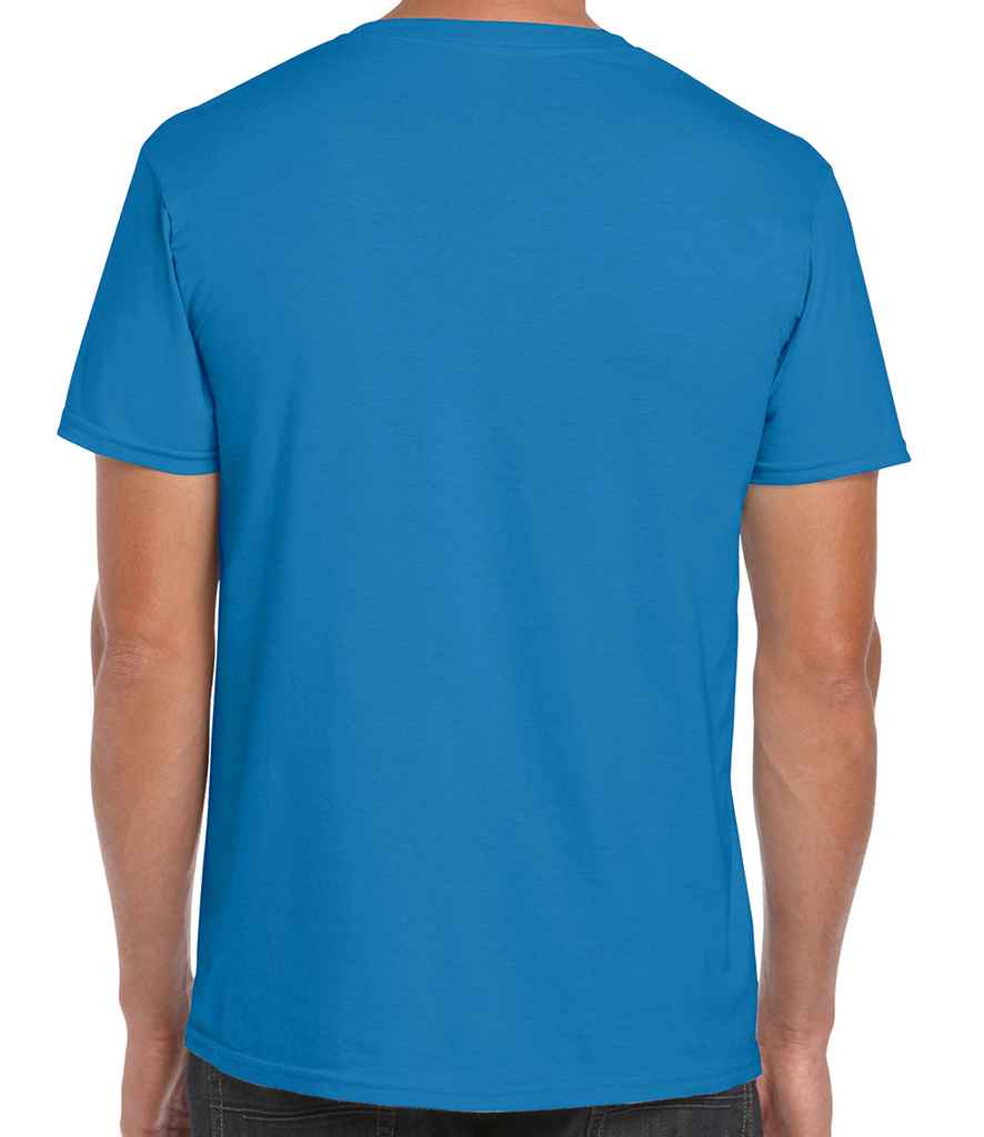 Sky Blue Shirt Back Gildan