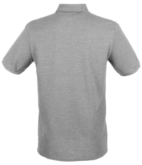 H101 Heather Grey Back