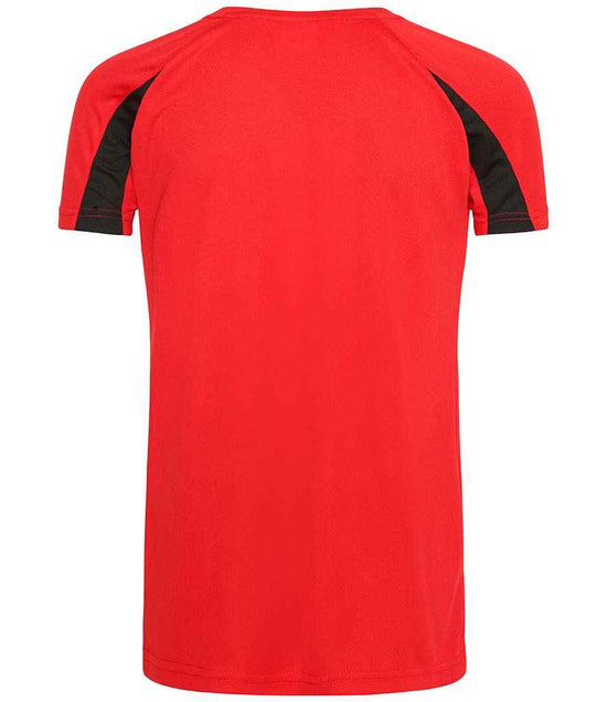 JC003B Fire Red/Jet Black Back