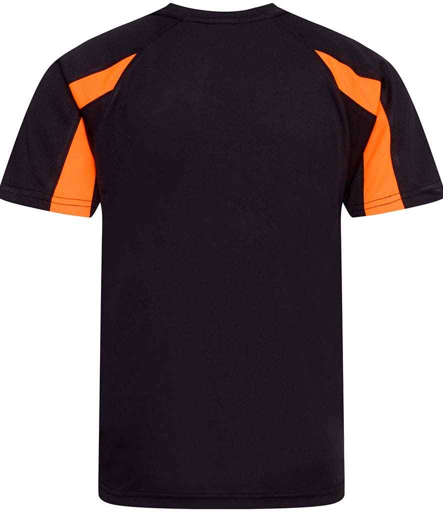 JC003B Jet Black/Electric Orange Back
