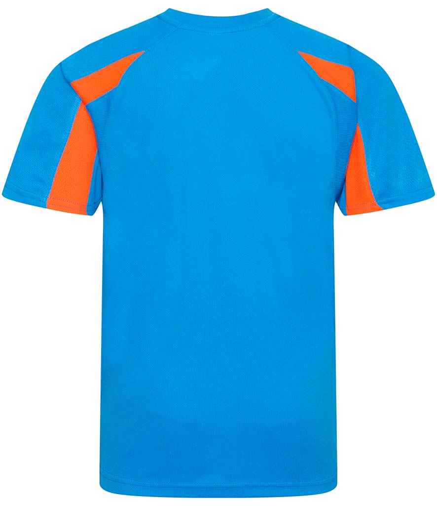 JC003B Sapphire Blue/Electric Orange Back