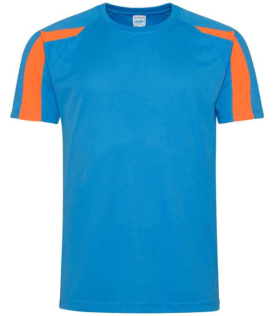 JC003 Sapphire Blue/Electric Orange Front