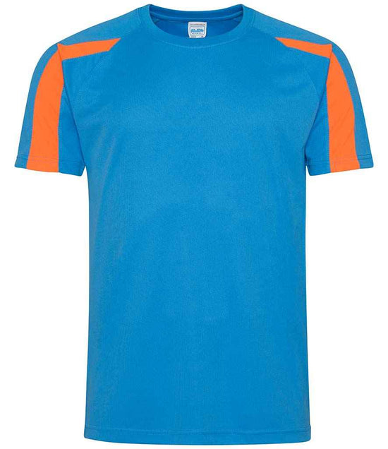 JC003 Sapphire Blue/Electric Orange Front