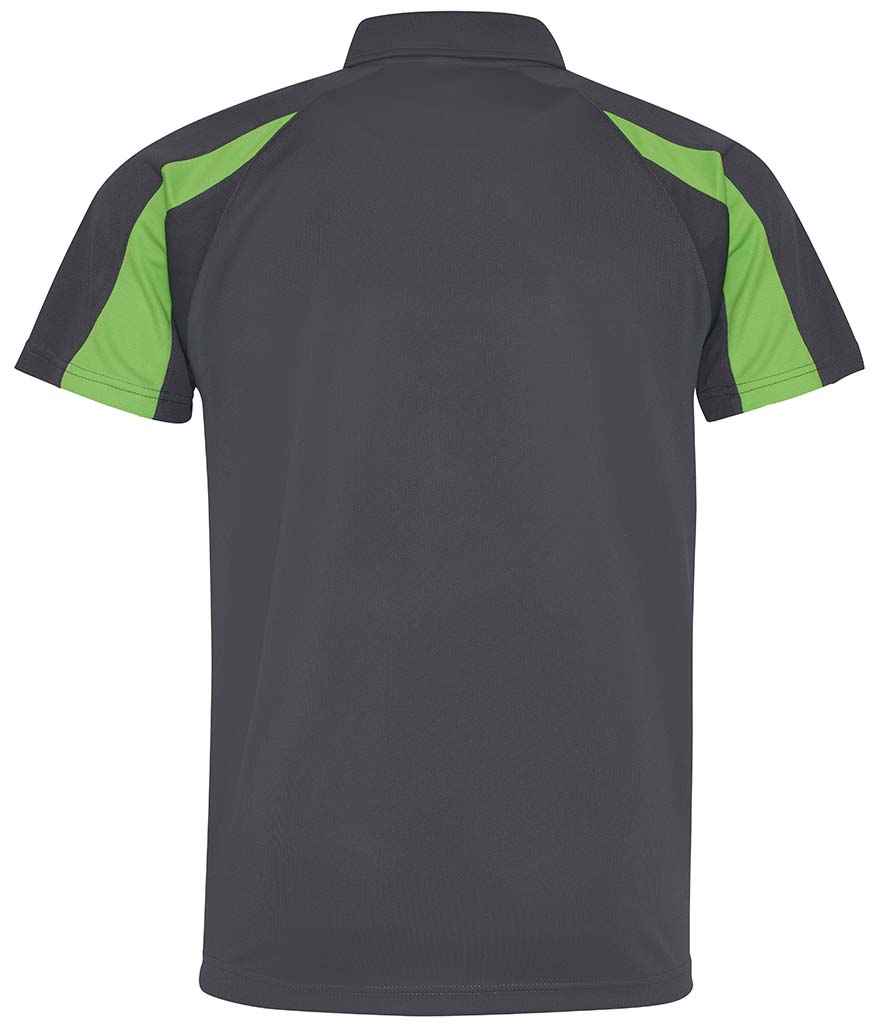 JC043 Charcoal/Lime Green Back