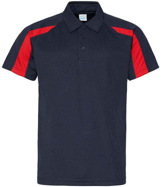 JC043 French Navy/Fire Red Front