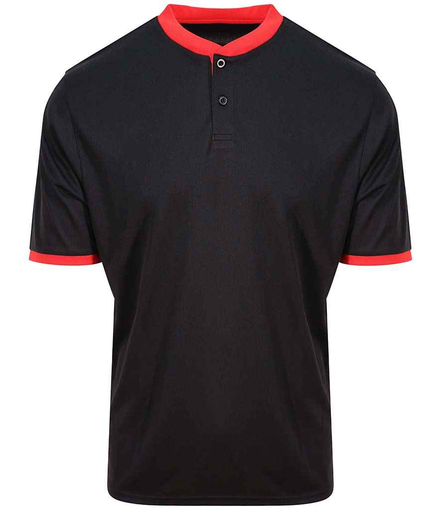 JC044 Jet Black/Fire Red Front