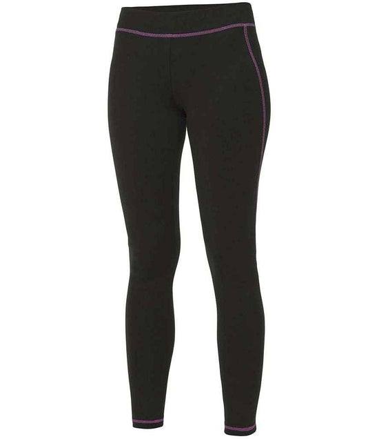 JC087 Jet Black/Hot Pink Front