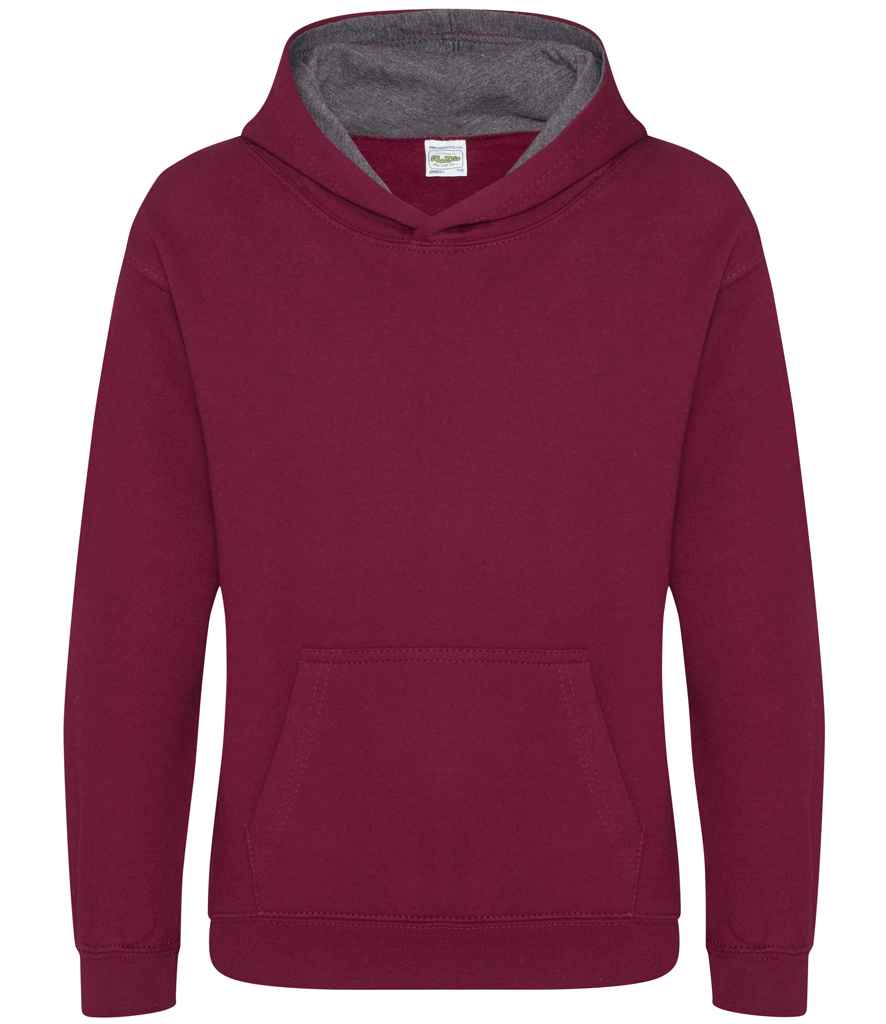 JH003B Burgundy/Charcoal Front