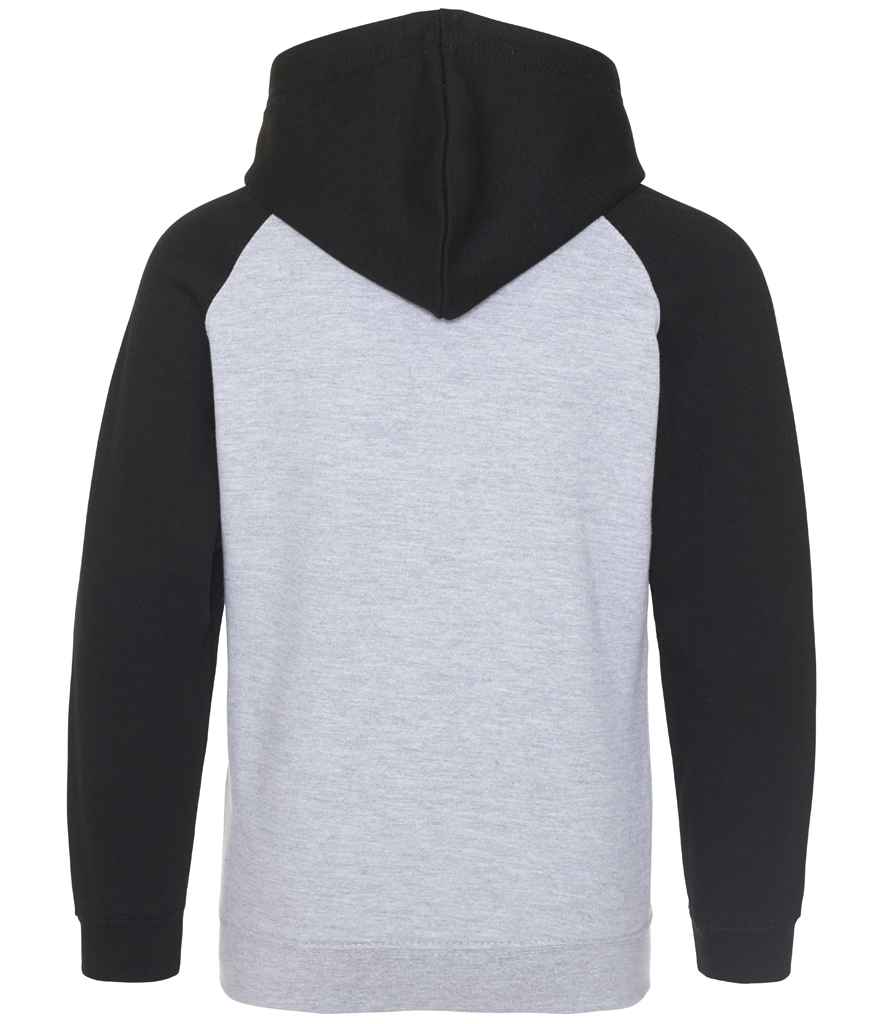 JH009B Heather Grey/Jet Black Back