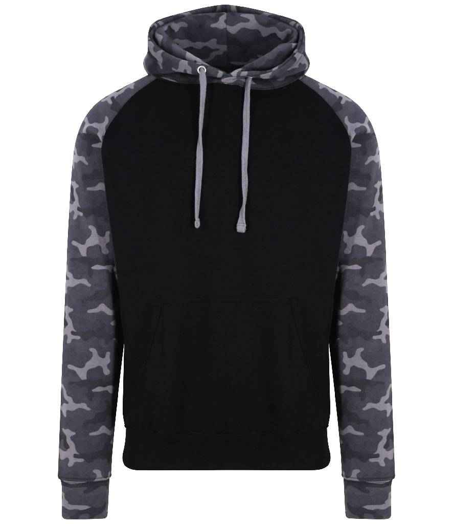 JH009 Solid blk/blk camo Front