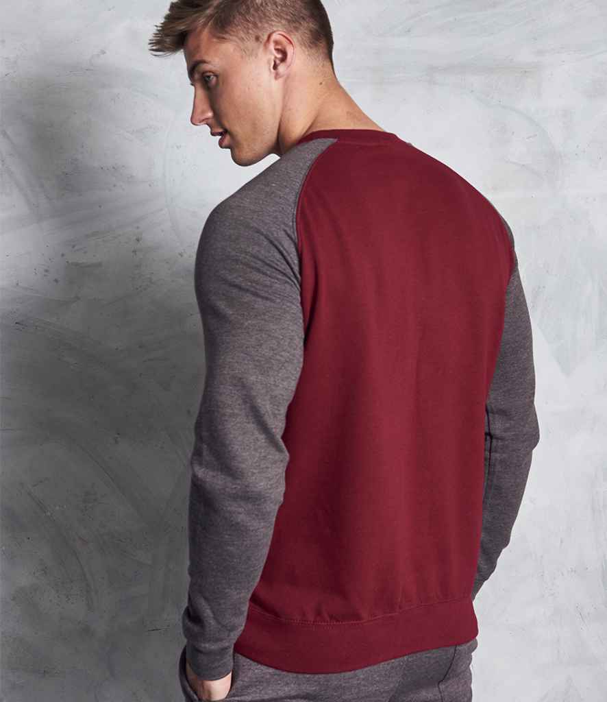 JH033 Burgundy/Charcoal Model