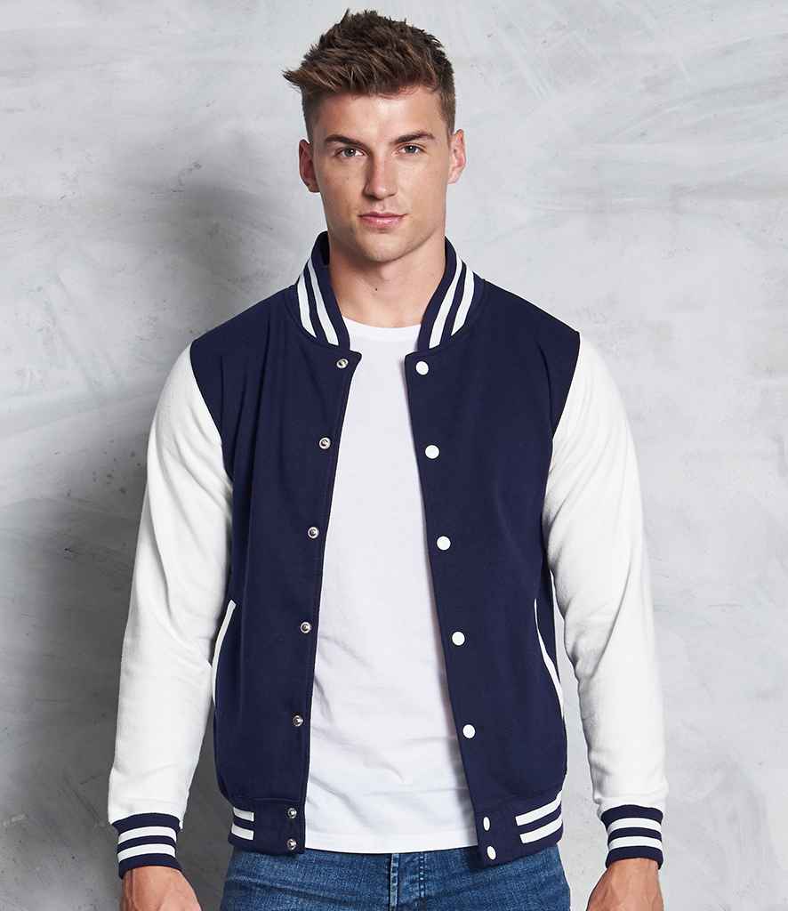 JH043 Oxford Navy/White Model