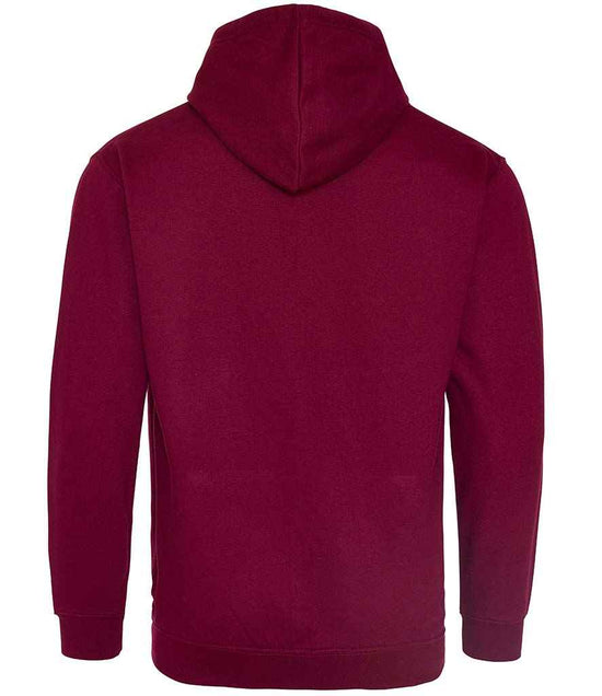 JH053 Burgundy/Charcoal Back