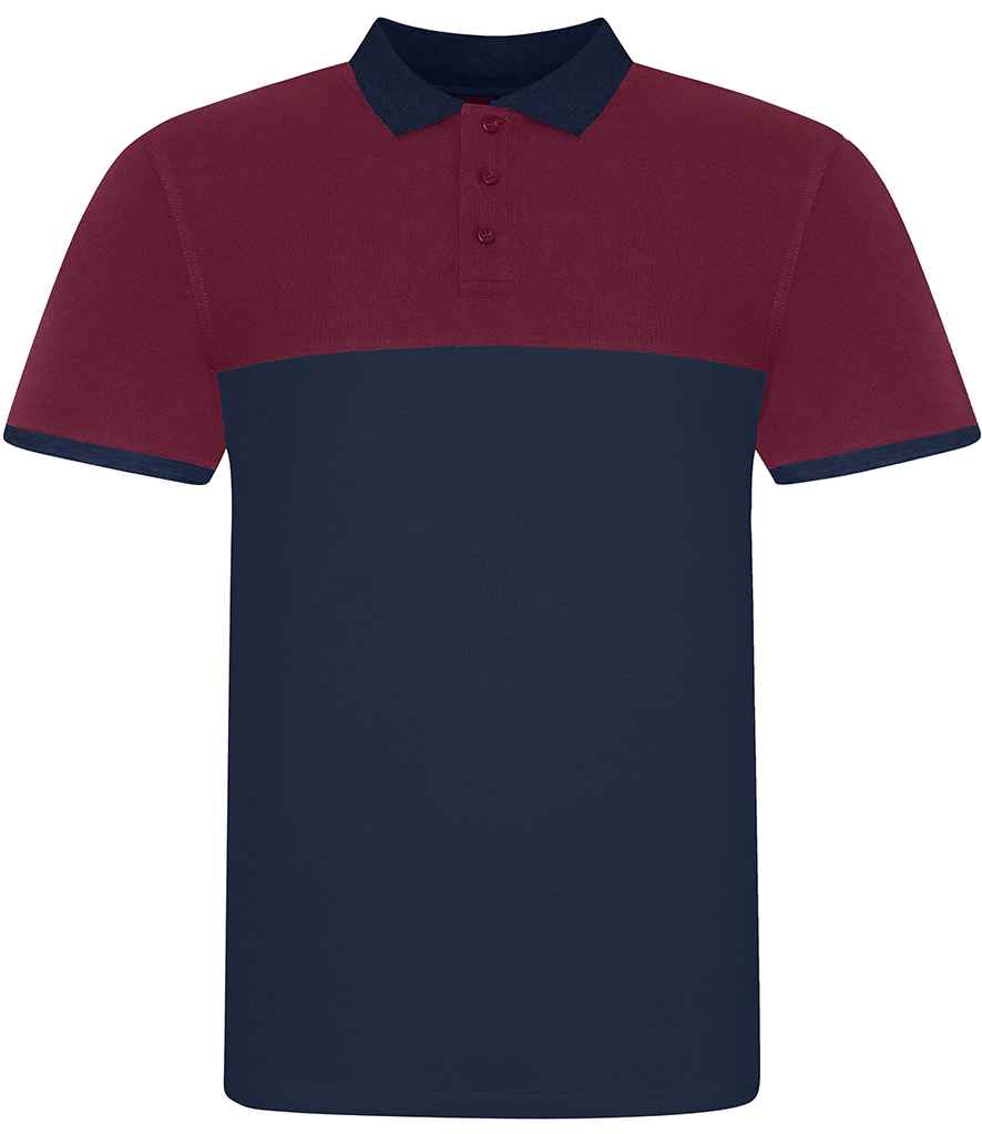 JP110 Oxford Navy/Burgundy Front