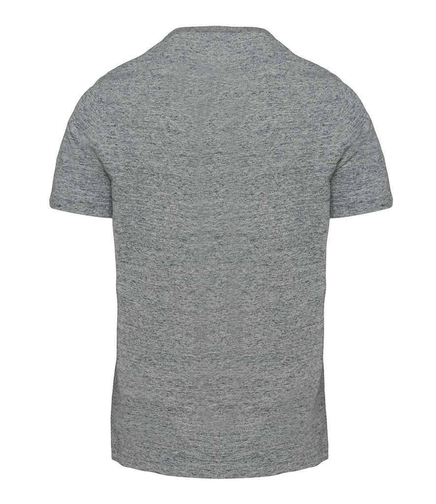 KV2106 Slub Grey Heather Back