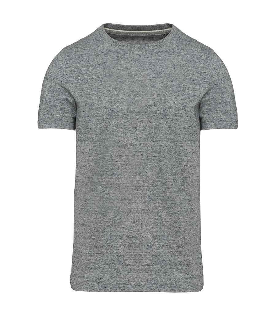 KV2106 Slub Grey Heather Front