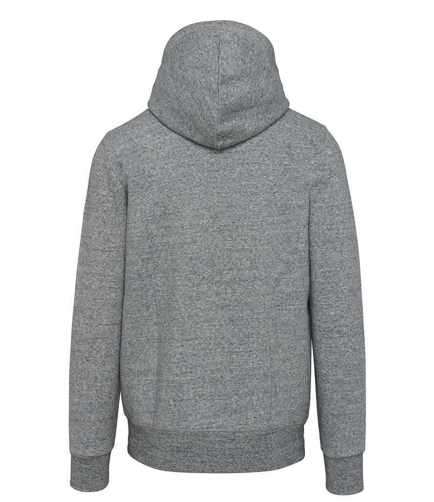 KV2306 Slub Grey Heather Back