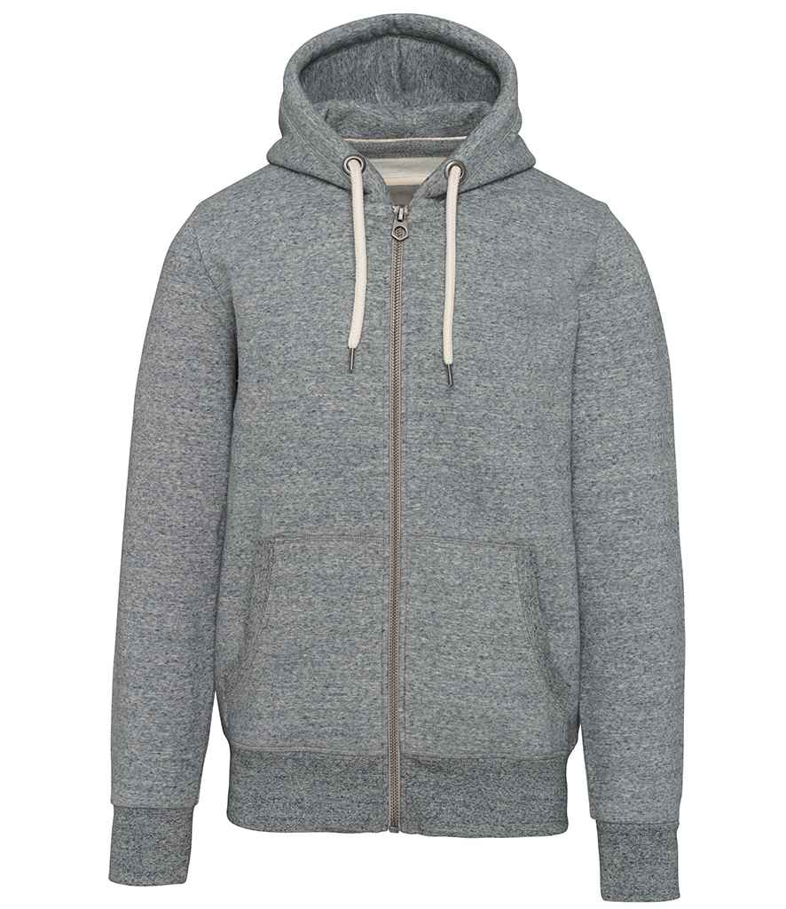 KV2306 Slub Grey Heather Front