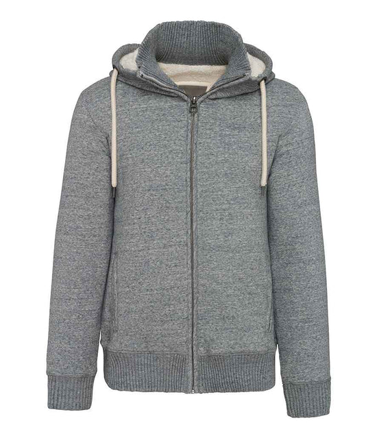 KV2312 Slub Grey Heather Front