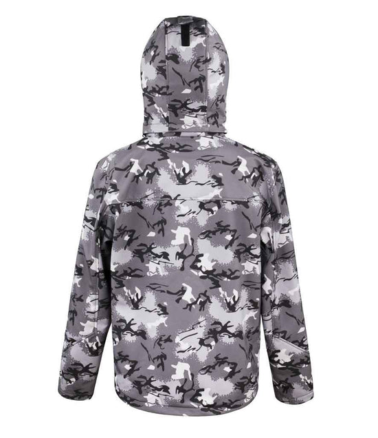 RS235 Camo Charcoal Back