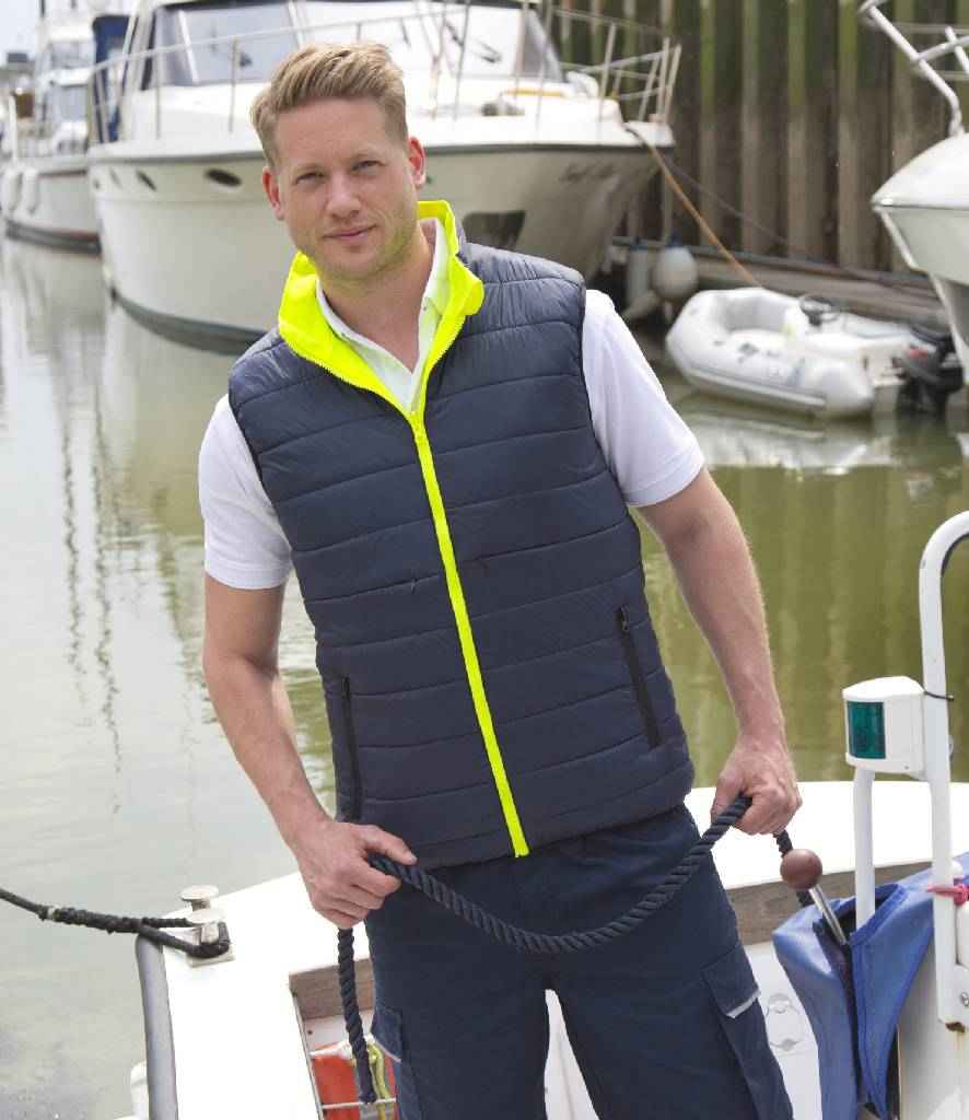RS332 Fluorescent Yellow/Navy Model