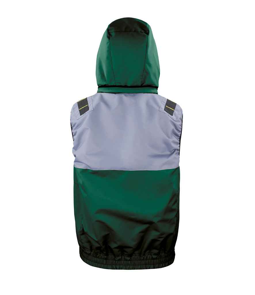 RS335 Bottle Green/Grey Back