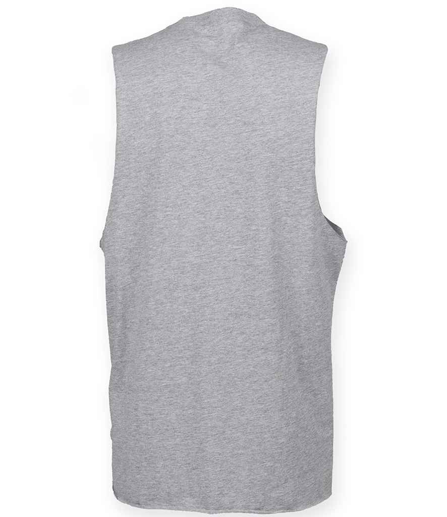 SF232 Heather Grey Back