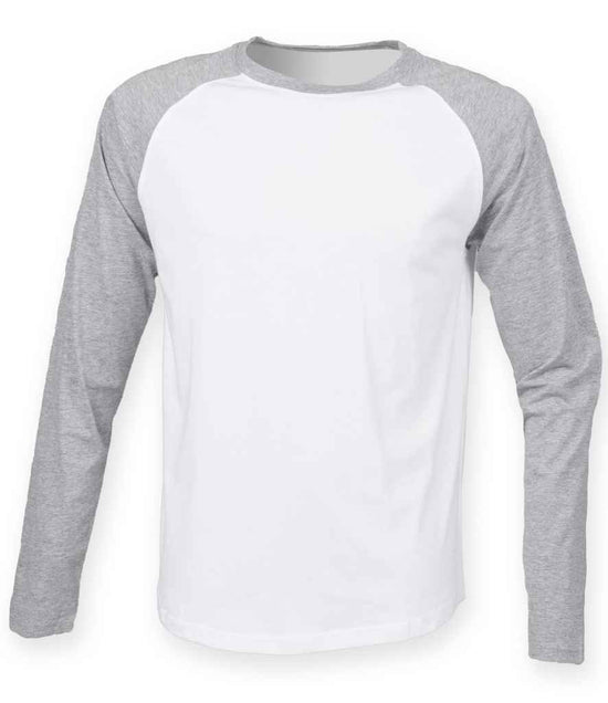 SF271 White/Heather Grey Front