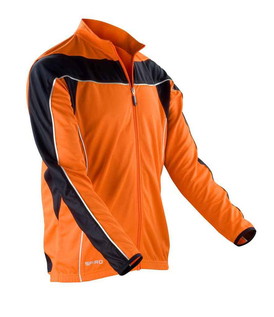 SR255M Neon orange/Black Front