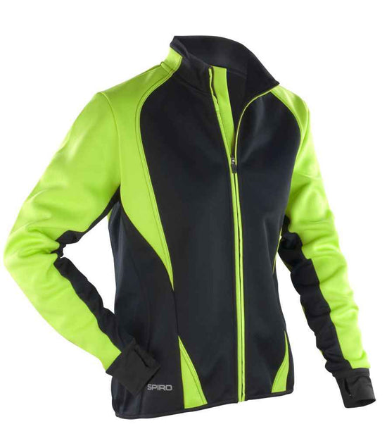 SR256F Lime Green/Black Front