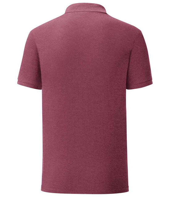 SS220 Heather Burgundy Back