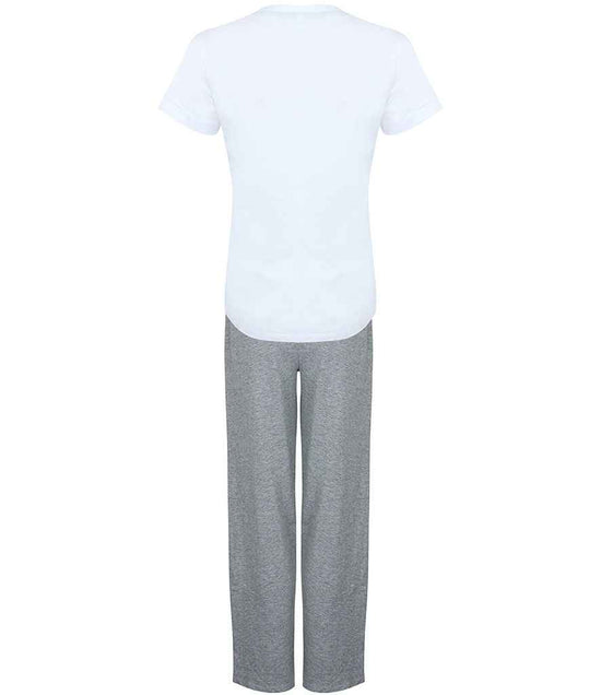 TC53 White/Heather Grey Back