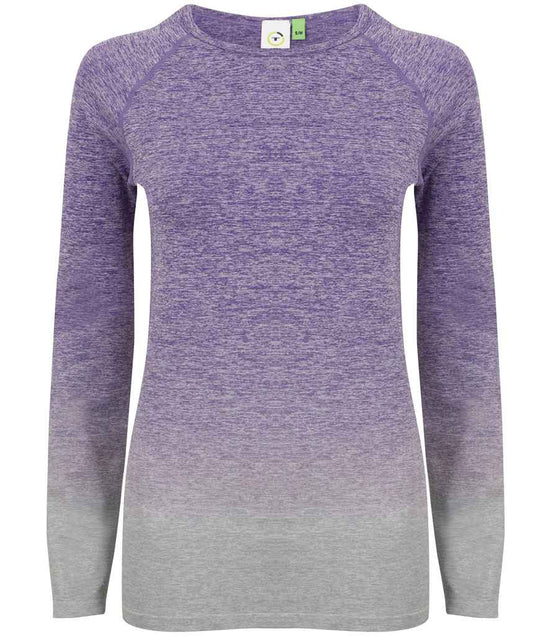 TL304 Purple/Light Grey Marl Front