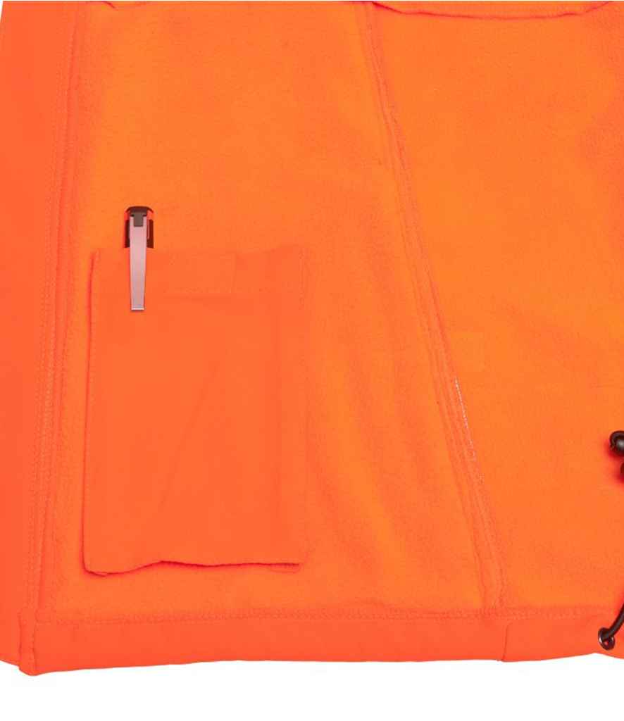 WR024 Fluorescent Orange Detail