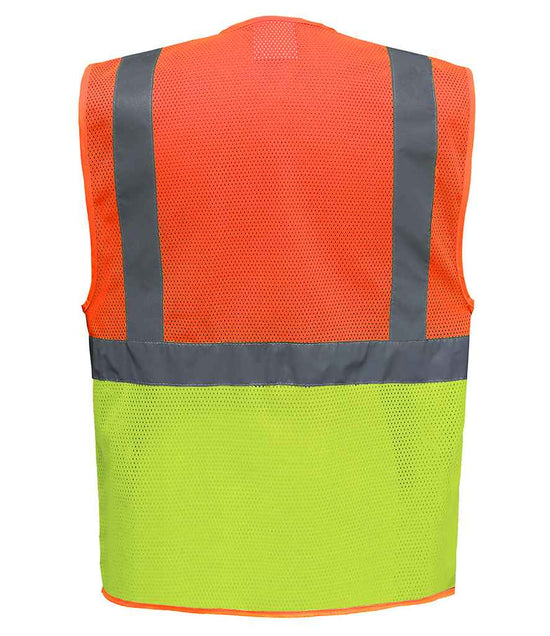 YK107 Orange/Yellow Back