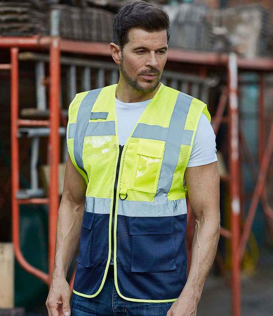 YK107 Yellow/Navy Model