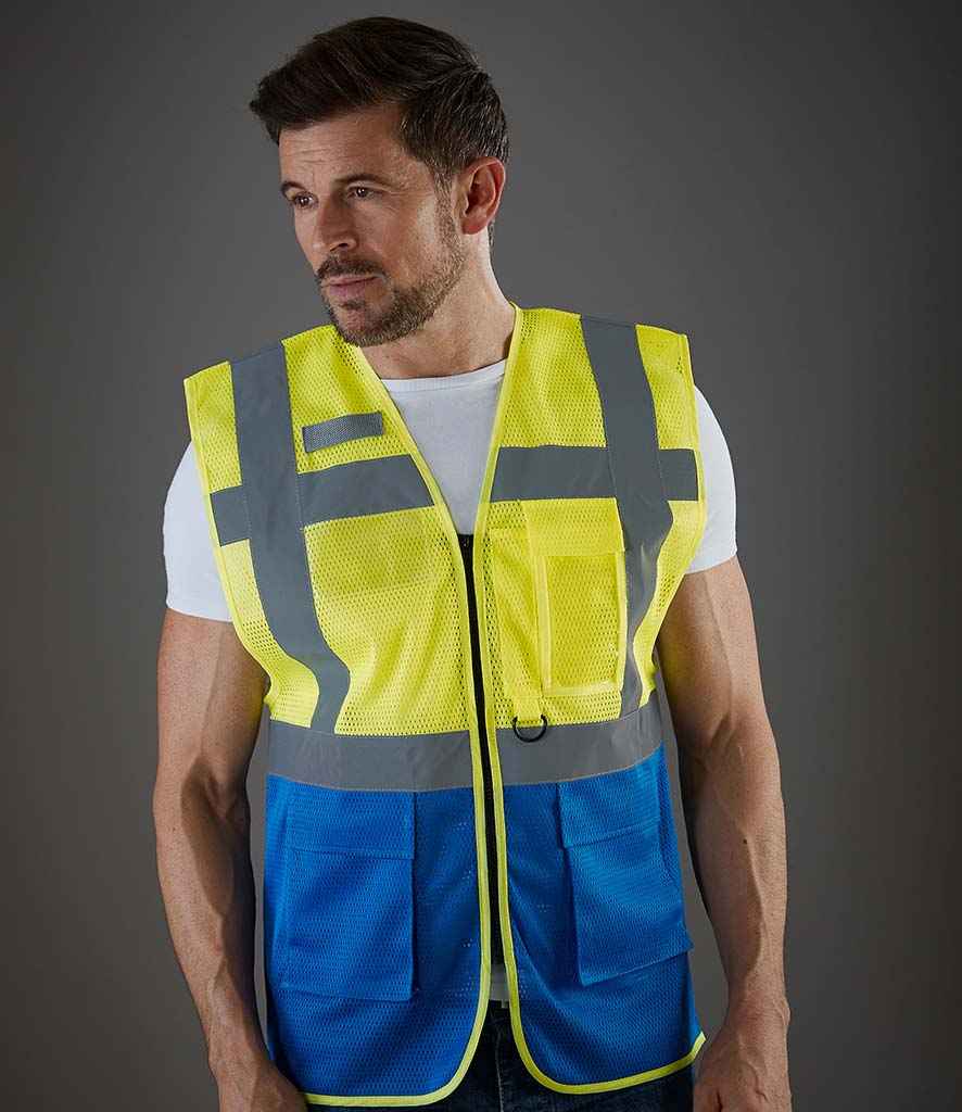 YK107 Yellow/Royal Blue Model