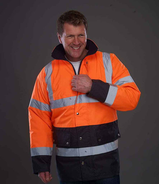 YK204 Orange/Navy Model